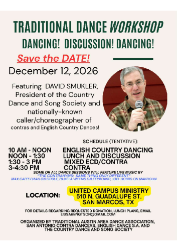 12/12/26 — Traditional Dance Workshop