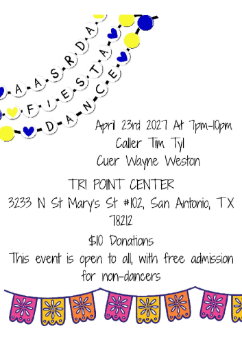 4/23/27 — AASDRA Fiesta Dance